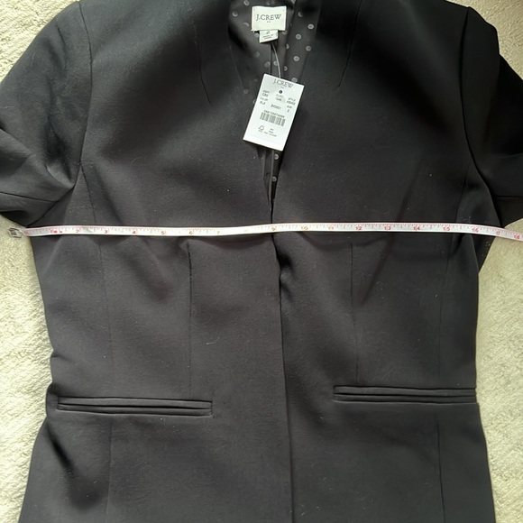 NWT JCrew collarless blazer - Picture 5 of 8